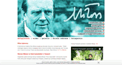 Desktop Screenshot of milosz.pl